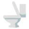 Toilet emoji on Google